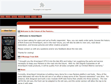 Tablet Screenshot of amerisportindustries.com